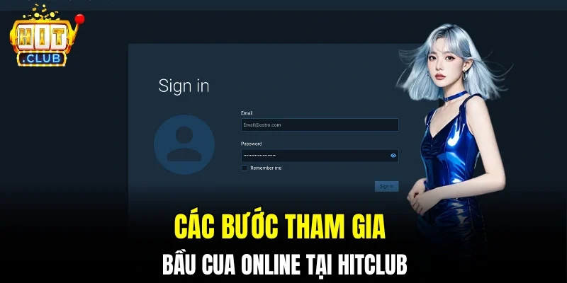 Các bước tham gia bầu cua online tại hitclub