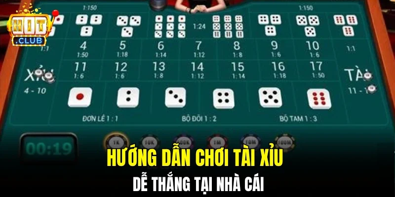 Hướng dẫn chơi tài xỉu dễ thắng tại nhà cái