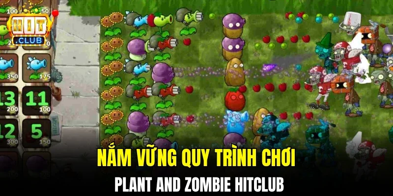 Nắm vững quy trình chơi plant and zombie hitclub